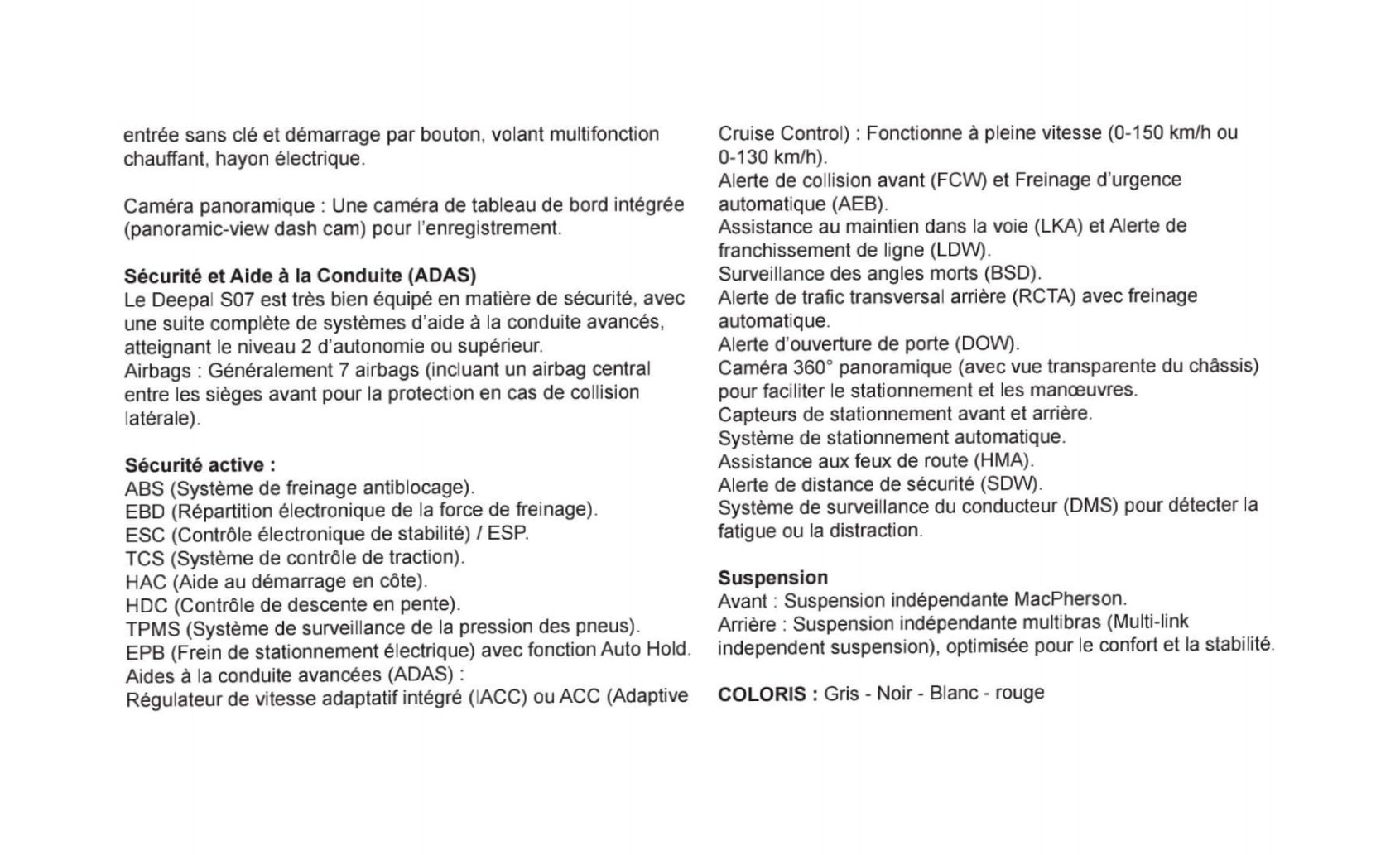 deepal s07 fiche2